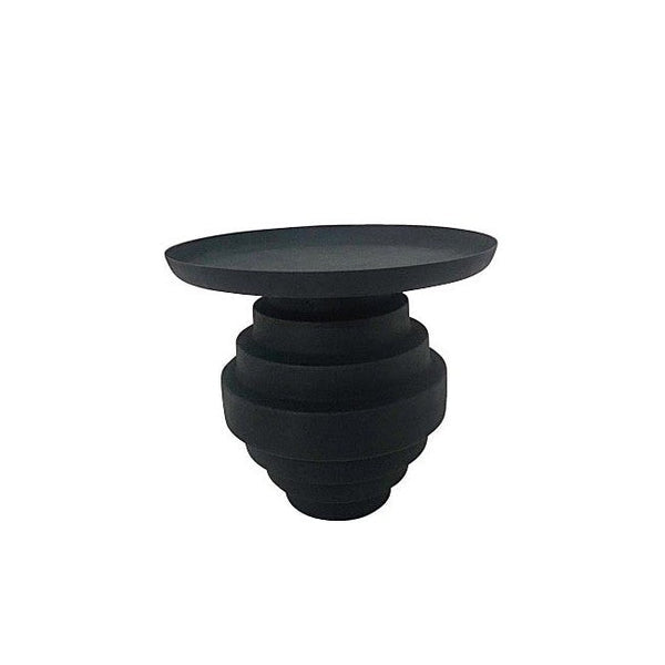 Table basse Alka Ø 40x35 cm en acier noir online