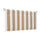 Store extérieur 250x150 cm Tissu Polyester Rayé Beige