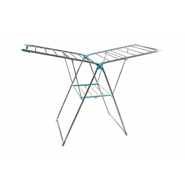 prezzo Corde à linge pliante en acier inoxydable Soriani 155x61x99 cm