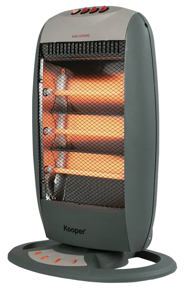 Cuisinière Halogène 1200W 3 Éléments Kooper India Tortora sconto