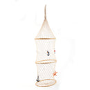 Set 2 Rete Decorativa Nassa Pescatori 110 cm