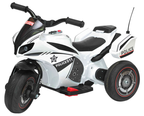 Moto Electrique Police Enfant 6V Kidfun Urban Police Noir online