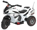 Moto Elettrica Polizia per Bambini 6V Kidfun Urban Police Nera