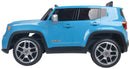 Macchina Elettrica per Bambini 12V con Licenza Jeep Renegade Azzurra