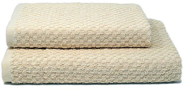 acquista Set Serviettes Invités Éponge + Lingette Crème Sally Coriandre