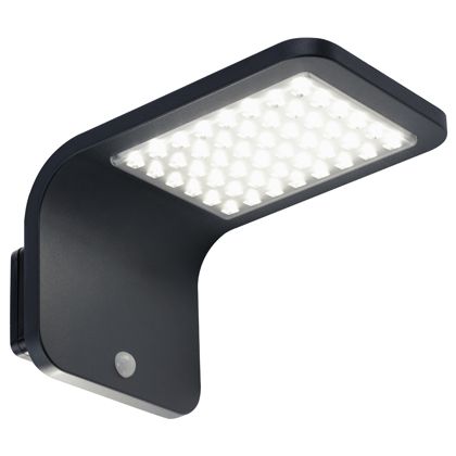 Applique murale solaire d'extérieur à LED Sovil noire 3W 4000K prezzo