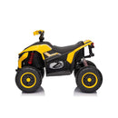 Quad Elettrico per Bambini ATV Speed 30W 6V Giallo      