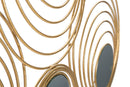 Pannello Rays 90x2,5x45 cm in Ferro Oro