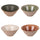 Set 4 Ciotole Ø15x7 cm 500 ml in Ceramica VdE Tivoli 1996 Pompei