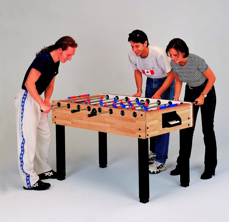 Calciobalilla in Faggio con Aste Uscenti Garlando G-100