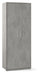 Armoire 2 Portes 71x182x41 cm Ciment