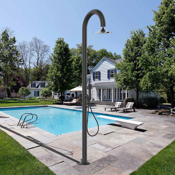 Doccia da Giardino in Alluminio Soffione 3 Getti Sined Luna Alu D Sensor Nero online