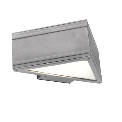 acquista Applique Murale Horizontale Couleur Aluminium pour Extérieur Ligne Three Livos