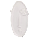 Vaso a Forma di Viso Ovale 23x13,5x23 cm 150 ml in Ceramica VdE Tivoli 1996 Vis a Vis