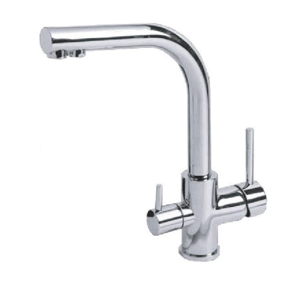 prezzo Rubinetto Cucina Miscelatore a 3 Vie Lavello in Ottone Acqua pura Cromato