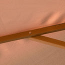 Ombrellone da Giardino Ø300x250H cm Palo in Legno e 8 Stecche Cachi  