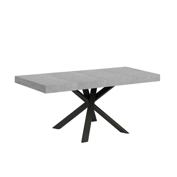 online Tavolo Allungabile 90/194x90x77 cm Clerk Premium Cemento
