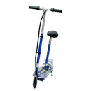 Monopattino Elettrico per Bambini 120W Pieghevole con Sella Blu 