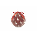 Set 14 Palle di Natale Ø7,5 cm in Polyfoam con Box Rudolf
