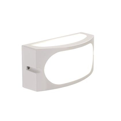 Applique d'extérieur E27 en aluminium Sovil blanc acquista