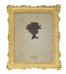 Cornice Linear Glam 27x1,8x32,3 cm in Poliresina e Vetro Oro