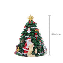 Albero di Natale con musica e movimento 16,5 cm in Resina