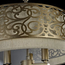 Lampada pendente House in Metallo Venera Ottone