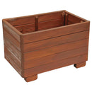 Fioriera da Giardino in Legno Rama Pine Marrone 62x40x40 cm