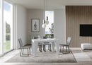 Tavolo Allungabile 140/400x90x77 cm Naxy Premium Bianco Frassino  