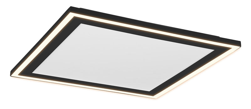 Plafoniera da Interno a LED in Plastica Nero Opaco