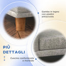 Cuccia per Cani di Taglia Grande Divano con Cuscino Sfoderabile 98x67x25 cm Grigio  