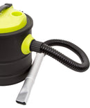 Bidone Aspiracenere Aspirapolvere 1200W Qlima ASZ1020 Nero e Verde