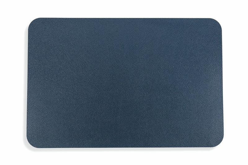 Set 6 Tovagliette 45x30x0,2 cm in Pvc Villa d'Este Home Tivoli Texas Blu