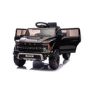Macchina Elettrica per Bambini Ford Raptor 12V con Telecomando Bluetooth Luci LED e Tappetini Inclusi Nero