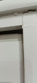 Cassetiera con 4 Cassetti in Legno Paulownia Bianco Fadi Seconda Scelta