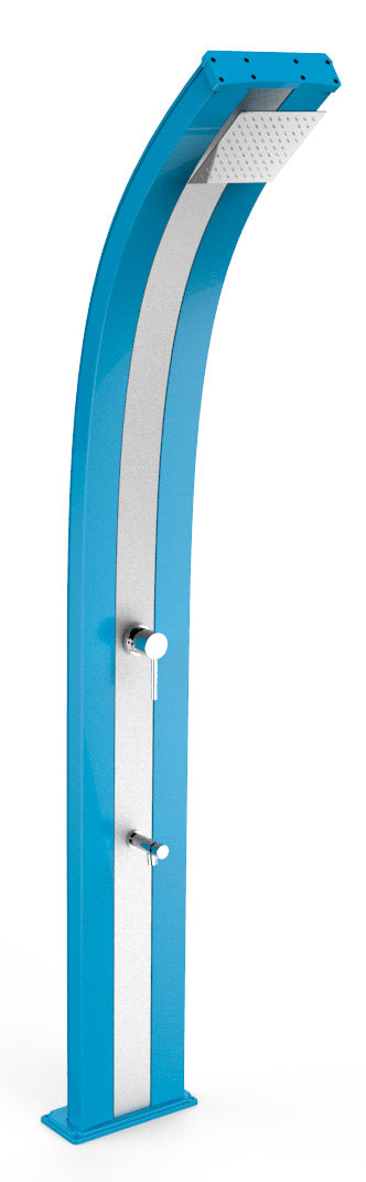 Mitigeur douche de jardin et lave-pieds Arkema Dada Fascia Inox Bleu Clair acquista