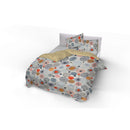 Copripiumino con stampa sul Sacco e Federe Doubleface Acquerello