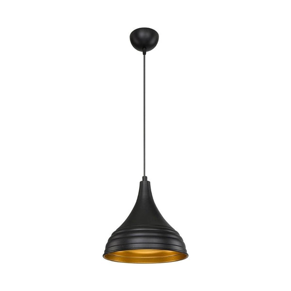 Lampe à suspension Leda en métal noir online