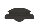 Copripiumino con Sacco e Federe Linea Water Washed Marrone