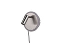 Applique da Interno a LED in Metallo Nickel Opaco