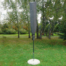 Custodia Fodera per Ombrellone da Giardino 200x30 cm in Mytex Impermeabile Taupe