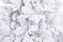 Albero di Natale Artificiale Bianco Varie Misure