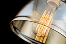 Lampada da parete Pendant in Metallo Irving Nero