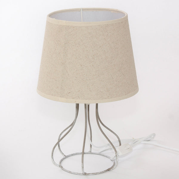 Lampada da Tavolo 21xH30 cm in Metallo Grigio acquista