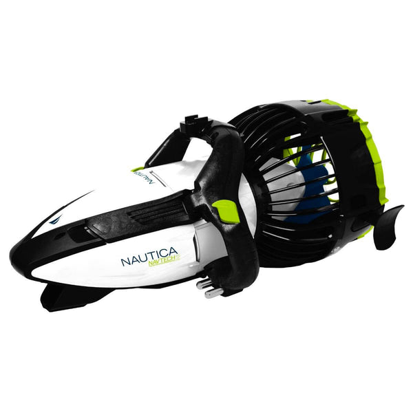 acquista Seascooter Trottinette Electrique Aquatique 6 km/h Nautique Navtech II Noir et Blanc