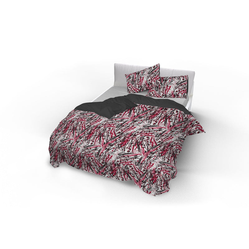 Copripiumino con Federe Stampato in Microfibra Crazy Varie Misure