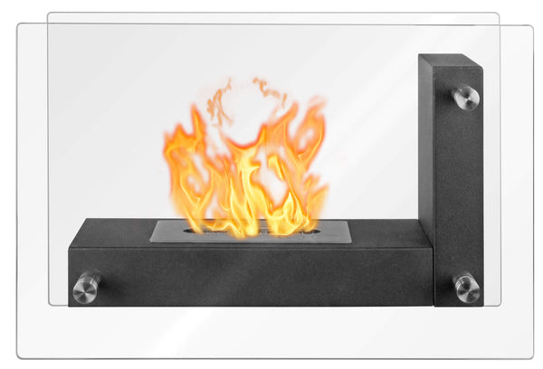 Cheminée Bioéthanol de Table 45x20,5 cm Qlima FFB830 Noir online