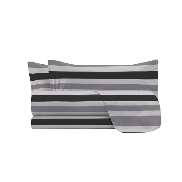 Set Lenzuola con Stampa Sopra Sotto e Federe Linea Ida Demetra Varie Misure sconto