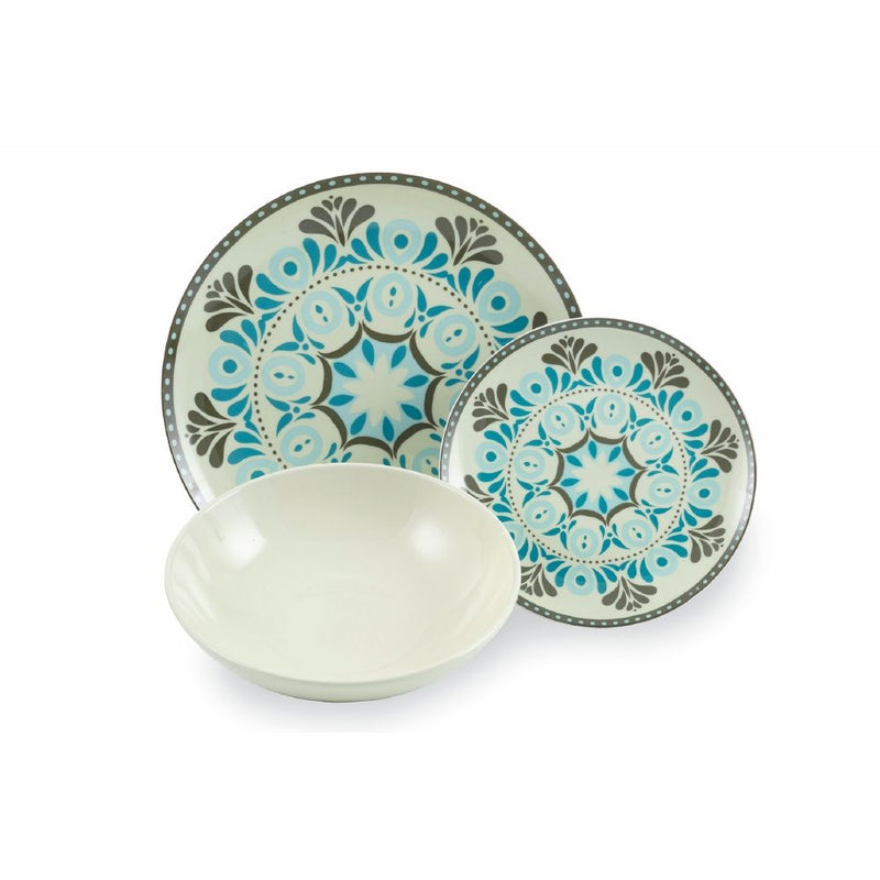 Servizio Piatti 18 Pezzi in Porcellana VdE Tivoli 1996 Cala Jondal