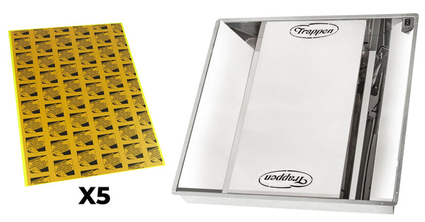 Kit Moustiquaire Electrique Encastrable 60x60 cm 50W Trappen Luna 50 + 5 Cartes acquista